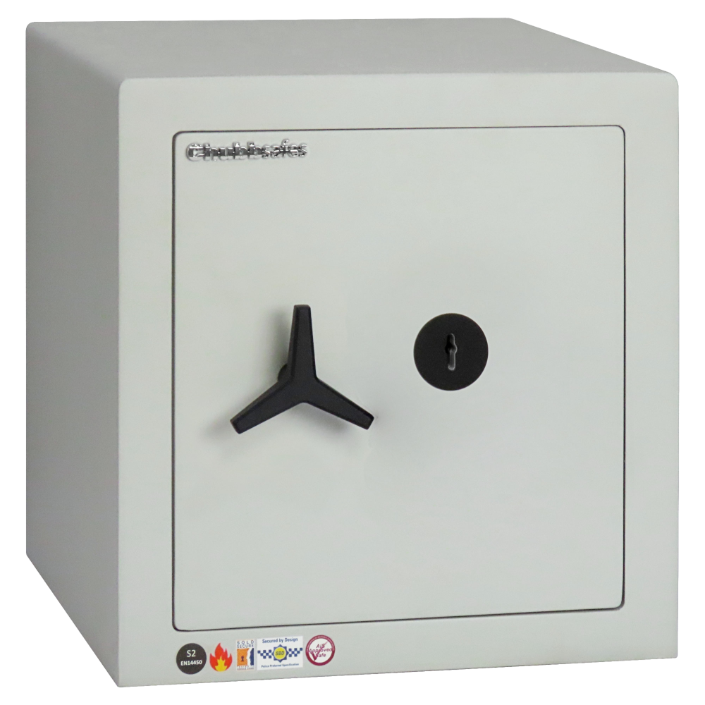 CHUBBSAFES Homevault S2 Plus Burglary & Fire Dual Protection Safe 4,000 Rated - 40-KL S2 Plus - Key Operated (49.2Kg)