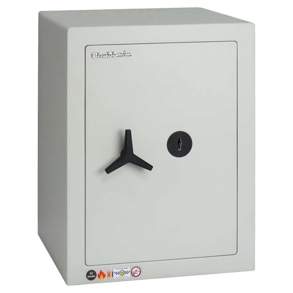 CHUBBSAFES Homevault S2 Plus Burglary & Fire Dual Protection Safe 4,000 Rated - 55-KL S2 Plus - Key Operated (56.5Kg)