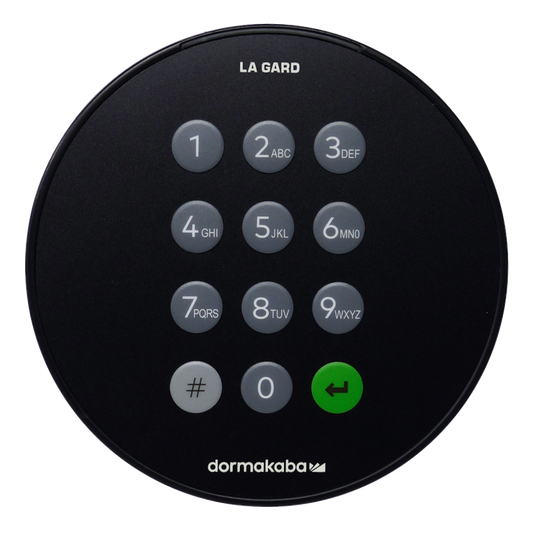 DORMAKABA La Gard 700 Basic (New Version) Safe Lock Keypad Tamper proof - Black