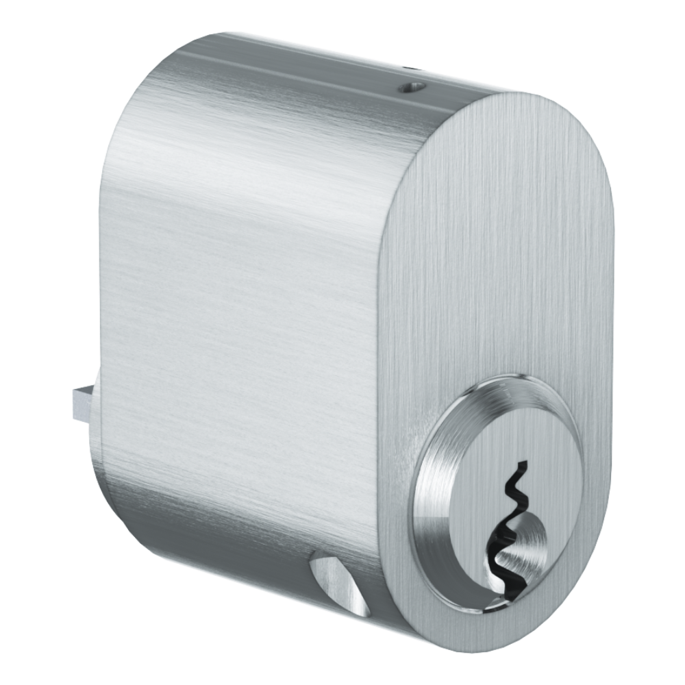 EVVA EPSnp SKA External Scandinavian Oval Cylinder Keyed To Differ - 44BE1 NP