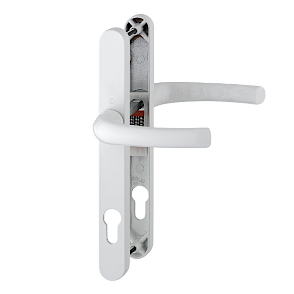 HOPPE Tokyo UPVC Lever Door Furniture 1710RH/3623N - White