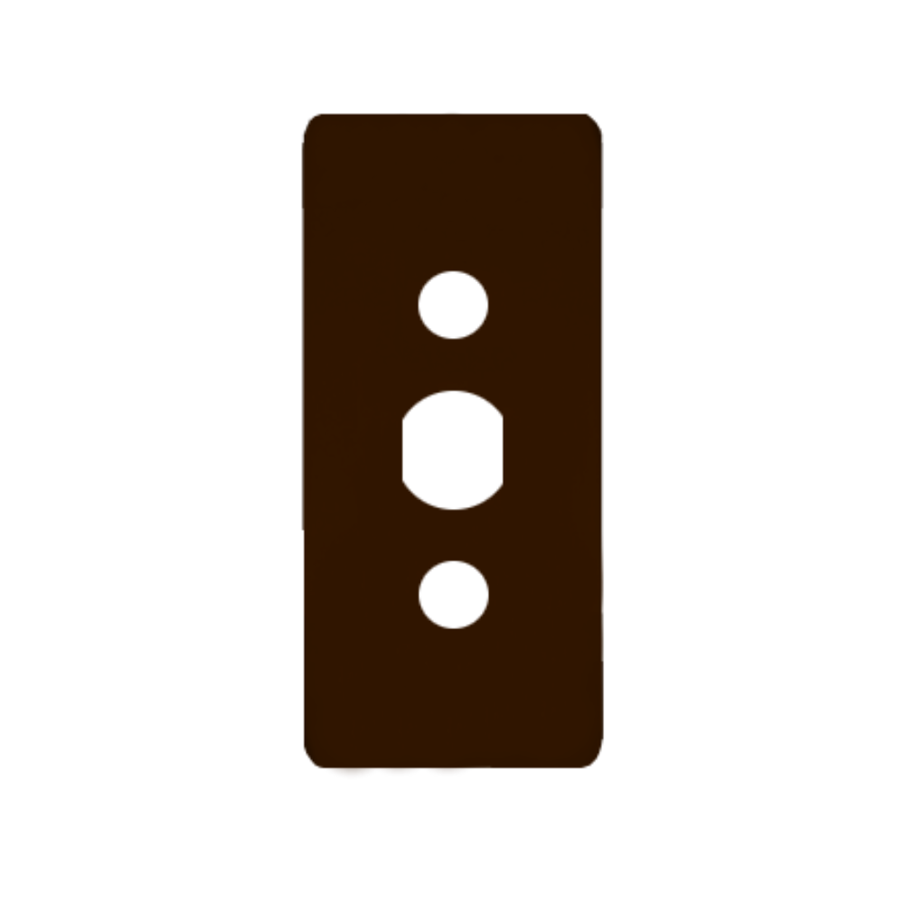 SASHSTOP Torchguard Window Handle Repair Plate 90mm x 42.5mm - Brown 223006