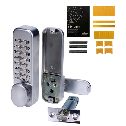 CODELOCKS CL155 Digital Lock With Optional Holdback - CL155 SG FKP With Fire Kit