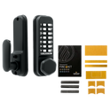 CL0255 Marine By Codelocks Digital Lock - CL0255 Black With Fire Kit
