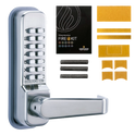 CODELOCKS CL425 Digital Lock With Mortice Lock - CL425 SS With Fire Kit