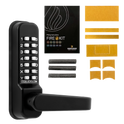 CL0400 Marine By Codelocks Digital Lock - Black - CL0410 Without Passage Set With Fire Kit