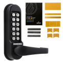 CL0510 Marine By Codelocks Digital Lock - Black - CL0510 Without Passage Set With Fire Kit