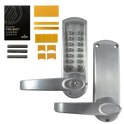CODELOCKS CL610 Series Digital Lock With Tubular Latch - CL610 Without Passage Set With Fire Kit