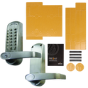 CODELOCKS CL620 Digital Lock With Mortice Lock & Cylinder - CL620 BS FKP With Fire Kit