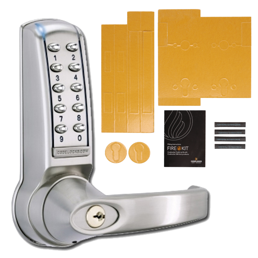 CODELOCKS CL4020 Battery Operated Digital Lock - CL4020 SS FKP