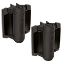 D&D Truclose Regular Hinges for Metal Gates - With Black trims & 2 Legs