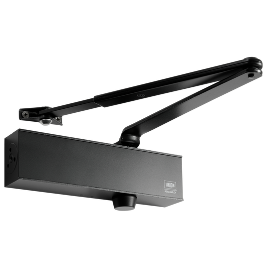 UNION CE24V Size 2-4 Door Closer - Black (Matt)