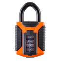 SQUIRE CP50S All Terrain Combination Padlock - Open Shackle CP50/ATO Orange (Visi)