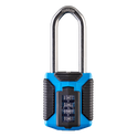 SQUIRE CP50/ATLS - All Terrain Stainless Steel Shackle Combination Padlock - Long Shackle CP50/ATLS/2.5 (Visi)