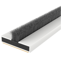 FIRESTOP Intumescent Strip 2.1m x 4mm Fire & Smoke Brush Seal - 20mm White (1 Hour) FS134