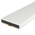 FIRESTOP Intumescent Strip 2.1m x 4mm Fire Only Seal - 25mm White (1 1/2 Hours) FS332