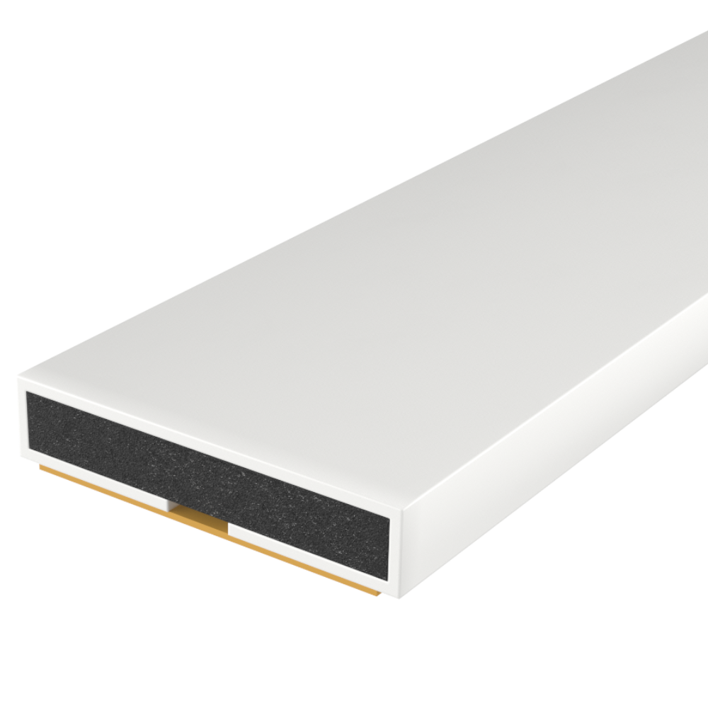 FIRESTOP Intumescent Strip 2.1m x 4mm Fire Only Seal - 25mm White (1 1/2 Hours) FS332
