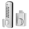 LOCKWOOD DGT002 Series Digital Lock With Rim Latch & Holdback - SC In