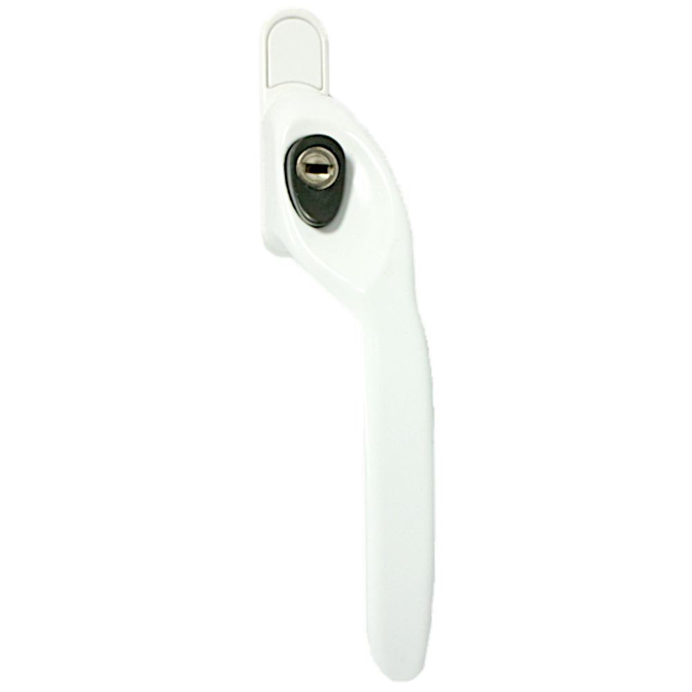 TITON Overture E II Locking Espag Window Handle Offset Handed - RH White