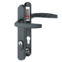HOPPE Atlanta TS007 (2 Star) Door Furniture PAS24 92mm Centres 122mm Screw Centres - Black