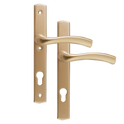 WINKHAUS Palladio Quick Fit 92 Lever/Lever UPVC Furniture - Gold