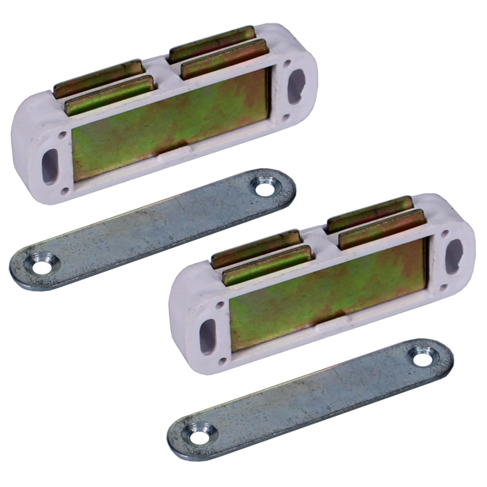 ECLIPSE Magnetic Catch Large 62mm (1 Pair) - White
