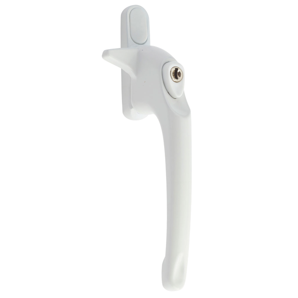 ERA Maxim Cockspur Locking Handle With 21mm Nose Height - RH White 21mm