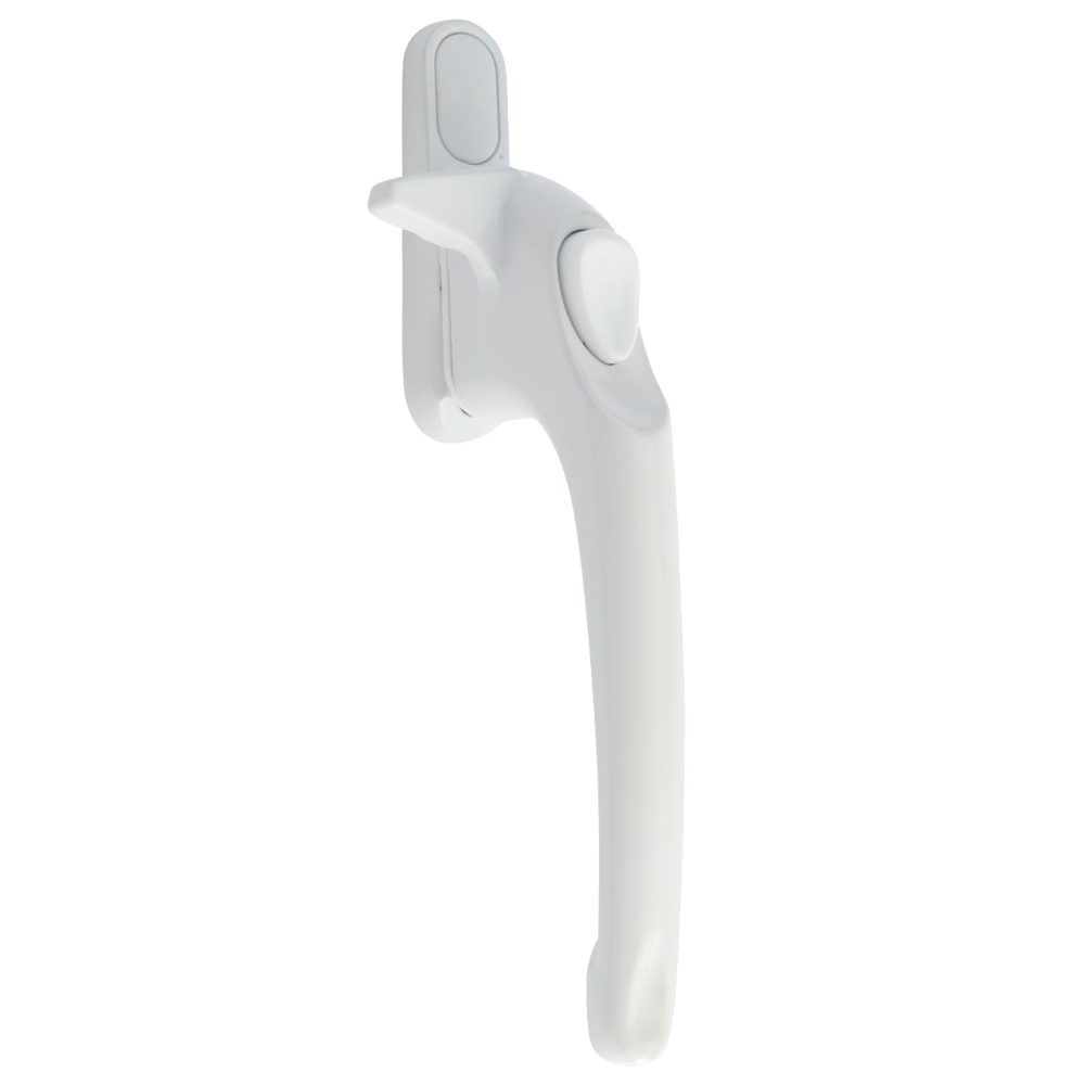 ERA Maxim Cockspur Non-Locking Handle With 21mm Nose Height - RH White 21mm