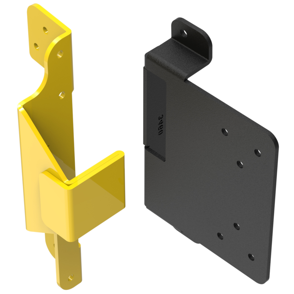 VAN GUARD VGP632 Anti-Peel Bracket (Top) For Passenger Sliding Door To Suit Ford Transit Custom 2013-2023 - VGP632 - Bracket 