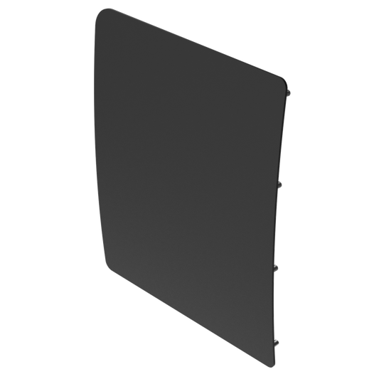 VAN GUARD VGP654 For Passenger Sliding Door To Suit Ford Transit Custom (2023 On) & VW Transporter T7 (2025 On) - VGP654 Blac