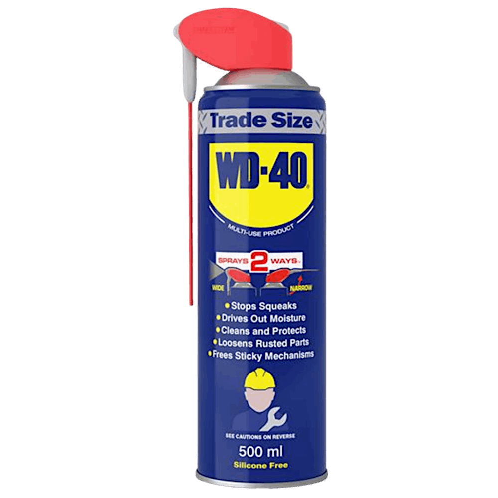 WD-40 Lubricant Spray with Smart Straw - 500ml