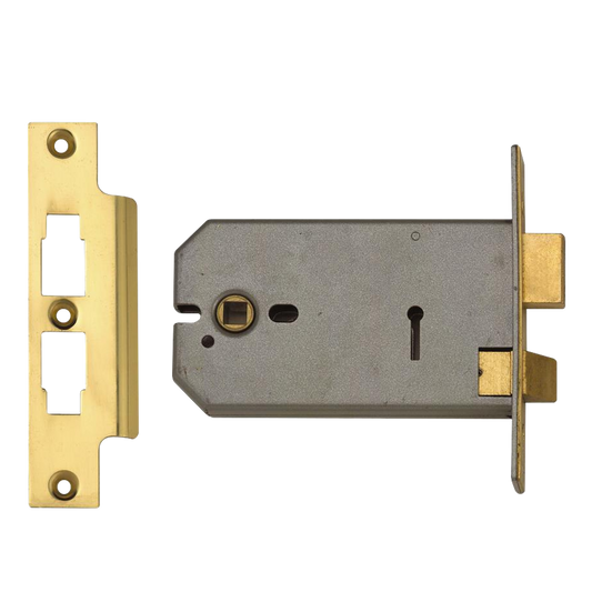 UNION 2077 Horizontal 3 Lever Sashlock - 152mm PL KA M101M Bagged