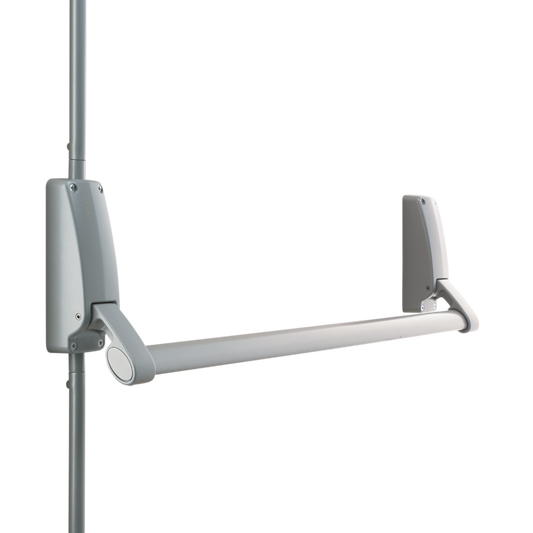 BRITON 376E Single Panic Bolt - Silver (SES)