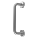 DORTREND 20RCR2 Bolt Fix Round Rose Aluminium Pull Handle - 225mm SAA