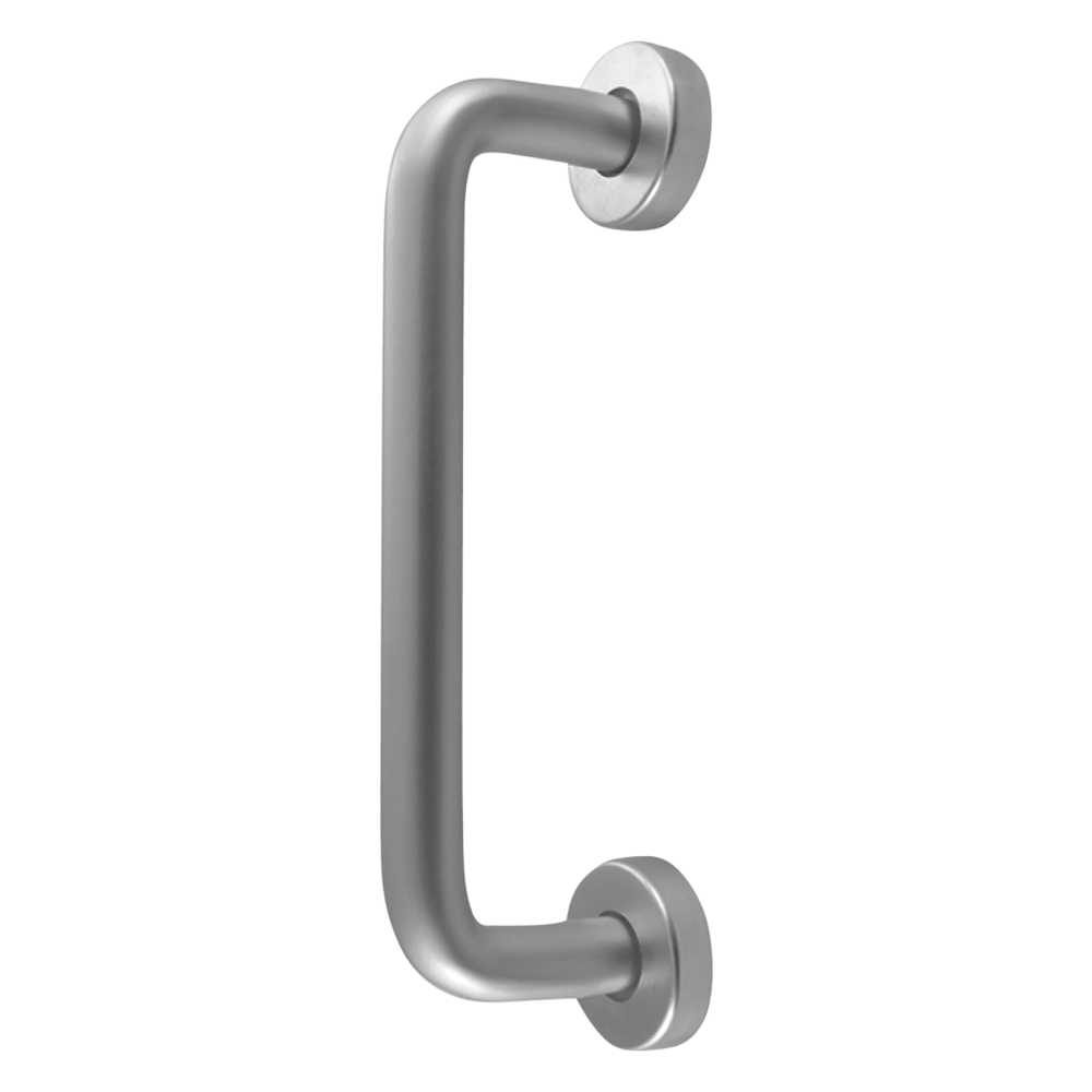 DORTREND 20RCR2 Bolt Fix Round Rose Aluminium Pull Handle - 225mm SAA