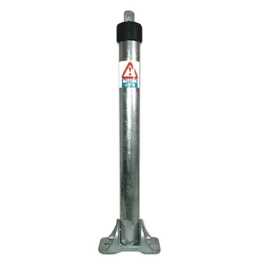 Autopa Folding Parking Post - Padlock - GALV