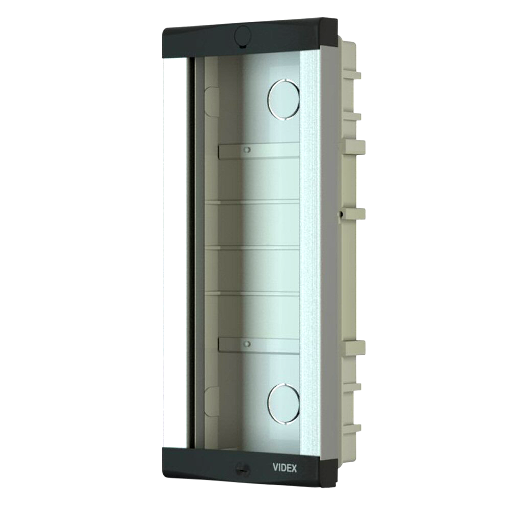 VIDEX 8K Series Flush Housing - 2 Module