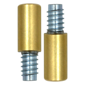 BRAMAH R1 ROLA Sash Window Stop - 31mm PB R1/04B 2 Locks & 2 Inserts
