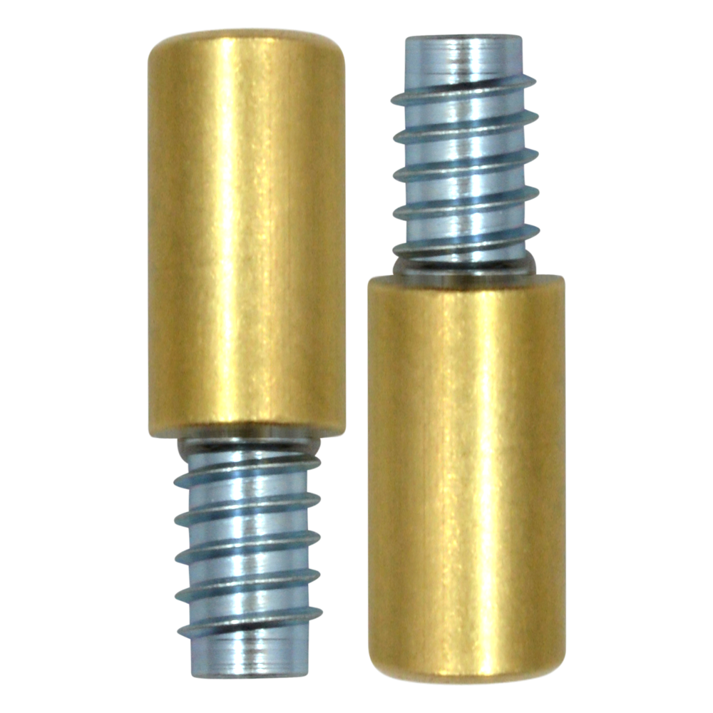 BRAMAH R1 ROLA Sash Window Stop - 31mm PB R1/04B 2 Locks & 2 Inserts