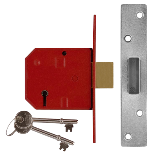 UNION 2134 5 Lever Deadlock - 79.5mm SC KD Boxed