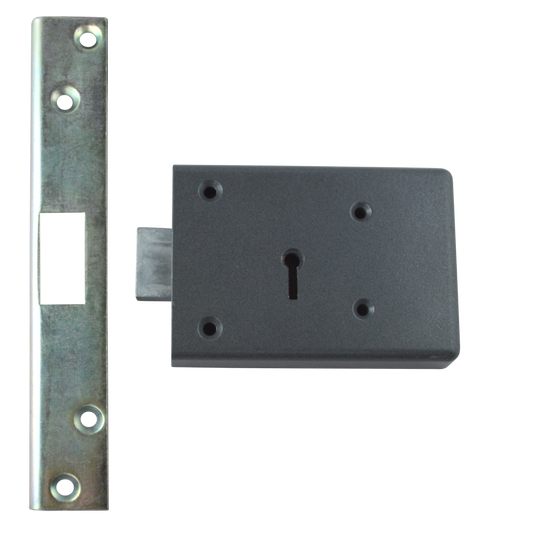 UNION FB1 & FB2 2 Lever Rim Deadlock - 101mm SE FB2 RH