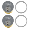 YALE 1133 Screw-In Cylinder - SC KD Boxed - KA Pair