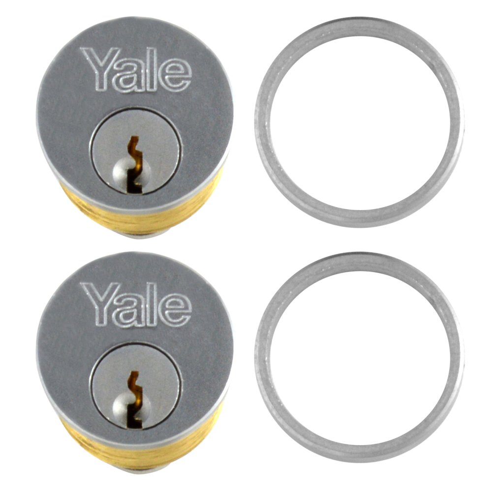 YALE 1133 Screw-In Cylinder - SC KD Boxed - KA Pair