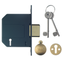 YALE PM562 5 Lever Deadlock - 75mm PB KD Visi