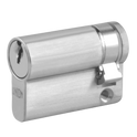 UNION 2X20A Euro Half Cylinder - 45mm (35/10) KD SC