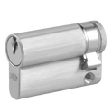UNION 2X20A Euro Half Cylinder - 49mm (41/8) KD SC