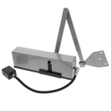 BRITON 996 Series Hold Open Door Closer - Fig 66 Silver Arm