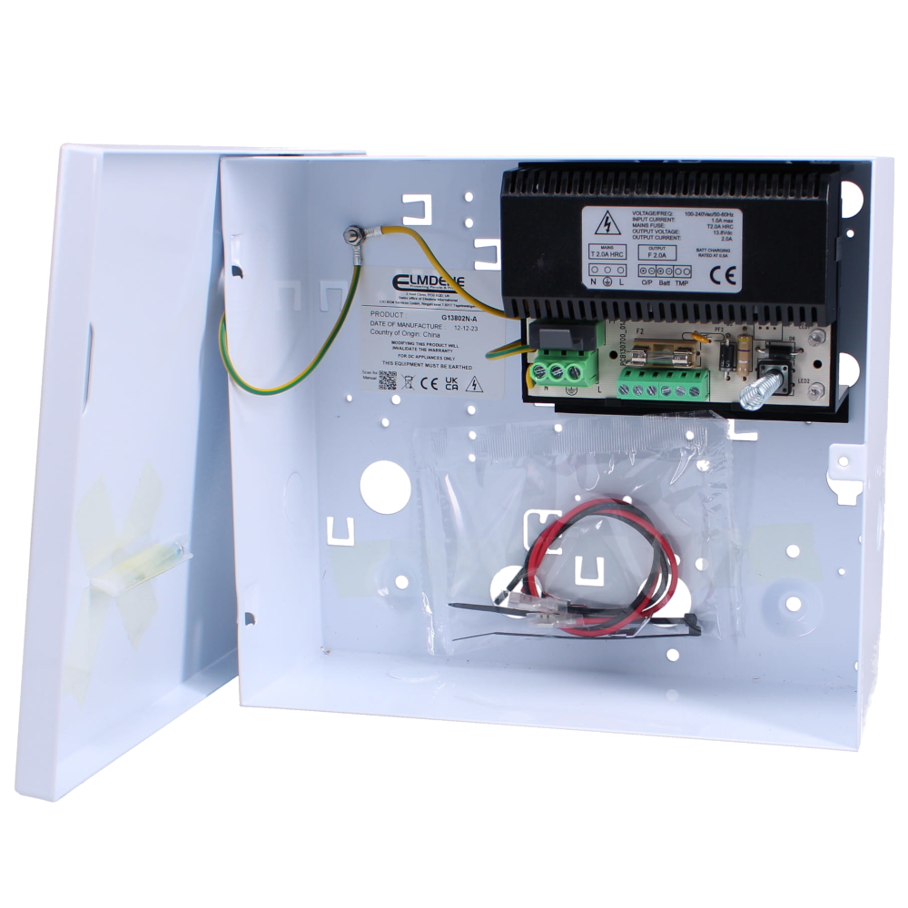 ELMDENE Boxed Power Supply - 12VDC 2 Amp G13802N-A 200mm(h) x 230mm(w) x 80mm(d