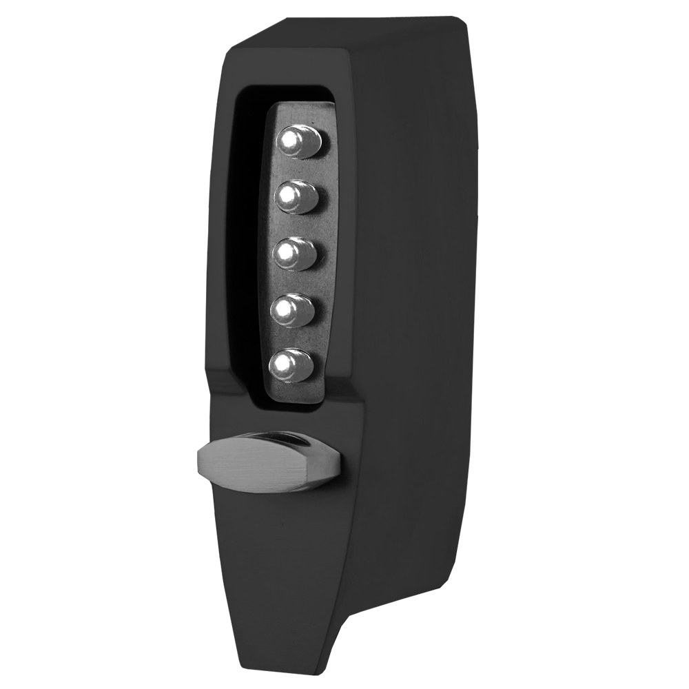 DORMAKABA 7100 Series 7106 Digital Lock Rim Deadlatch - BLK