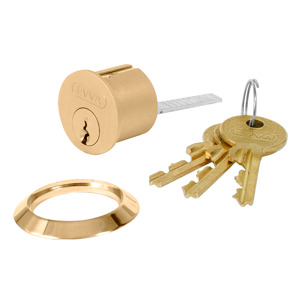 EVVA A5 AZG Rim Cylinder KD - PB
